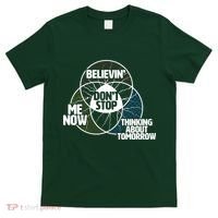 Don't Stop Believing Diagram Chart T-Shirt thumb 0