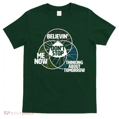 Don't Stop Believing Diagram Chart T-Shirt