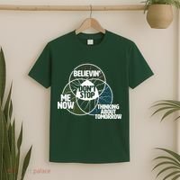 Don't Stop Believing Diagram Chart T-Shirt thumb 2