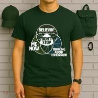 Don't Stop Believing Diagram Chart T-Shirt thumb 6