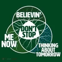 Don't Stop Believing Diagram Chart Kids Hoodie thumb 2