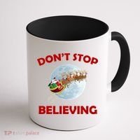 Don't Stop Believing In Santa Coffee Mug thumb 1