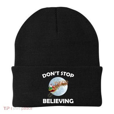 Don't Stop Believing In Santa Beanie