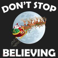 Don't Stop Believing In Santa Beanie thumb 2