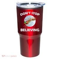 Don't Stop Believing In Santa Tumbler thumb 0
