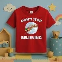 Don't Stop Believing In Santa Toddler T-Shirt thumb 3