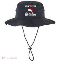 Don't Stop Believing Santa Hat Bucket Hat thumb 0