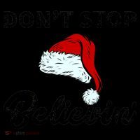 Don't Stop Believing Santa Hat Coffee Mug thumb 5