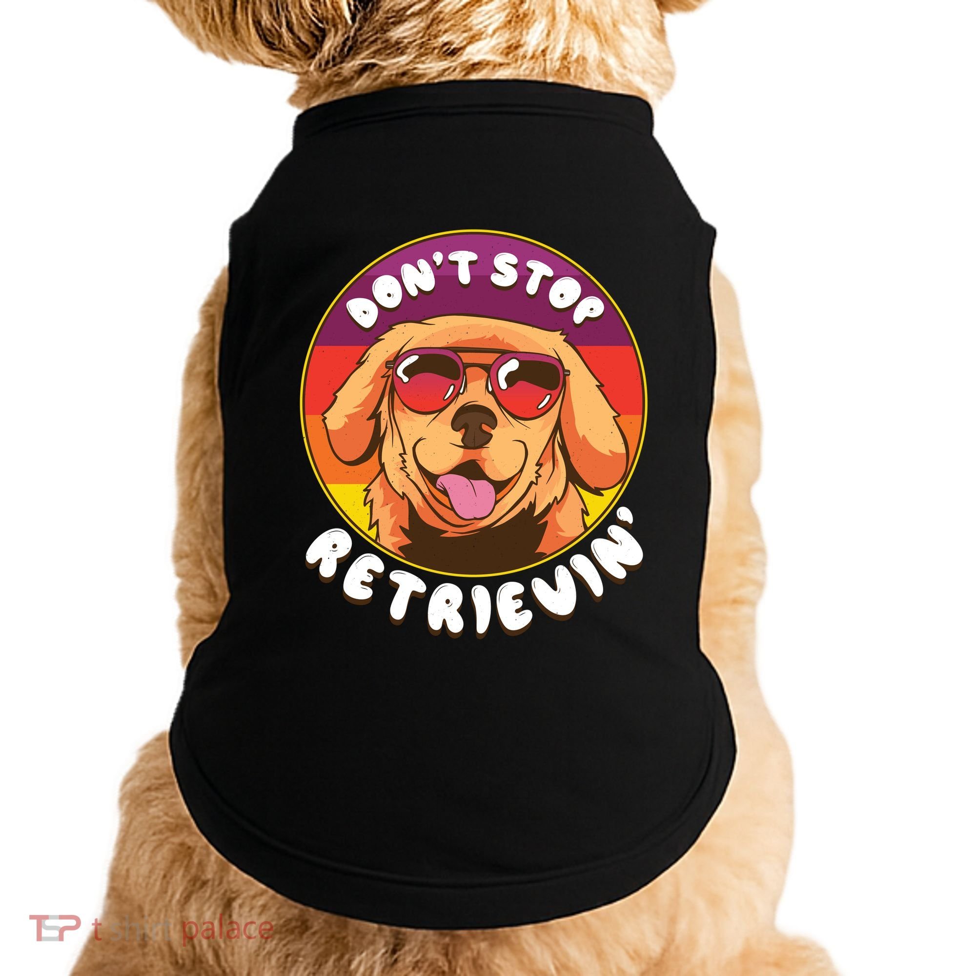 Don't Stop Retrievin Doggie Tank
