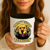 Don't Stop Retrievin Coffee Mug thumb 3