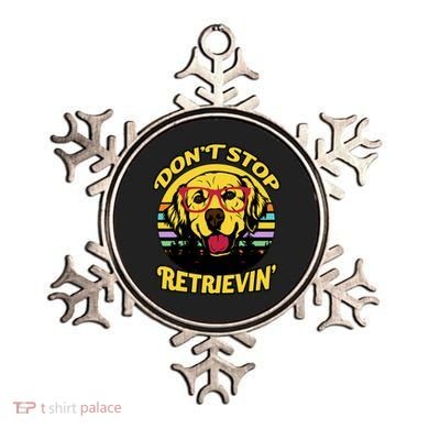 Don't Stop Retrievin Ornament