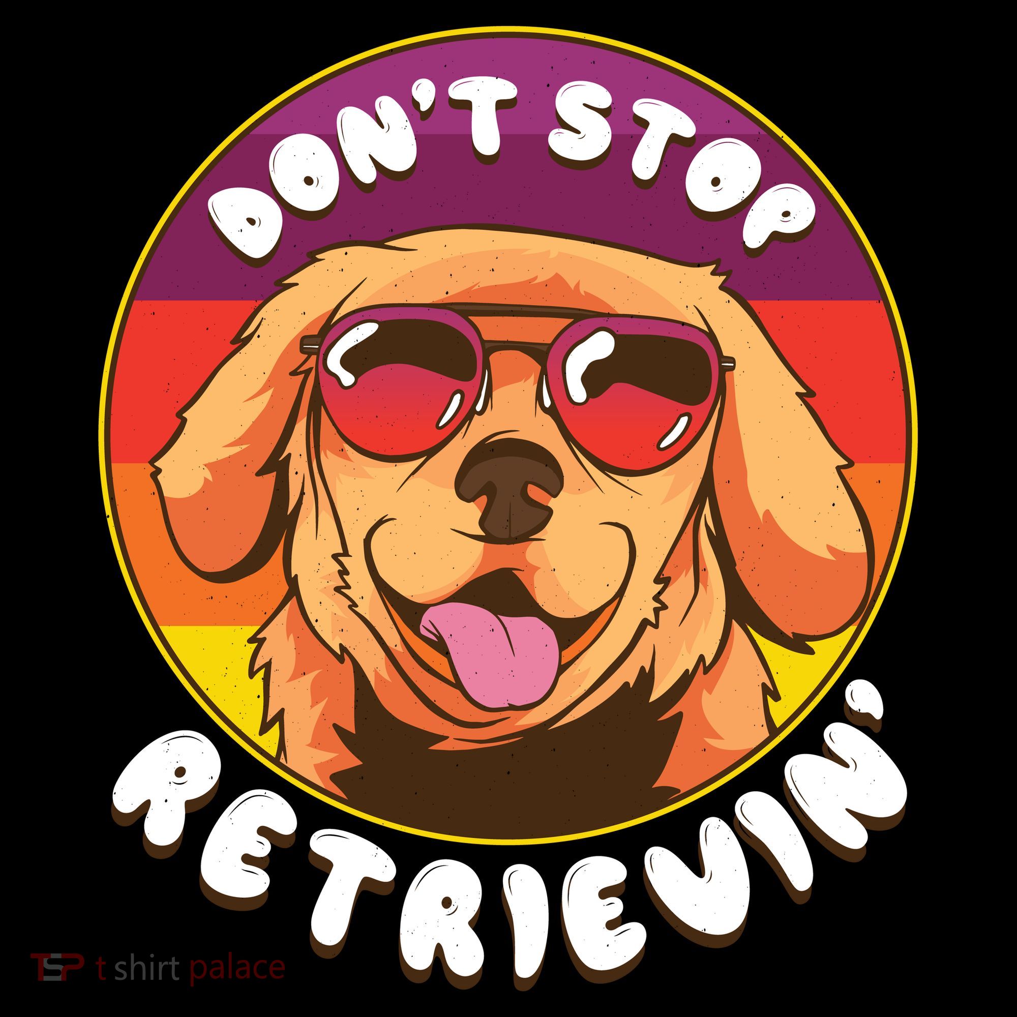 Don't Stop Retrievin Ornament