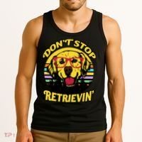 Don't Stop Retrievin' Tank Top thumb 3
