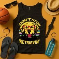 Don't Stop Retrievin' Tank Top thumb 4