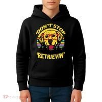 Don't Stop Retrievin' Kids Hoodie thumb 4