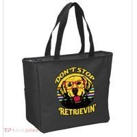 Don't Stop Retrievin' Tote Bag thumb 2