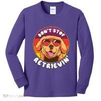 Don't Stop Retrievin Kids Long Sleeve Shirt thumb 0