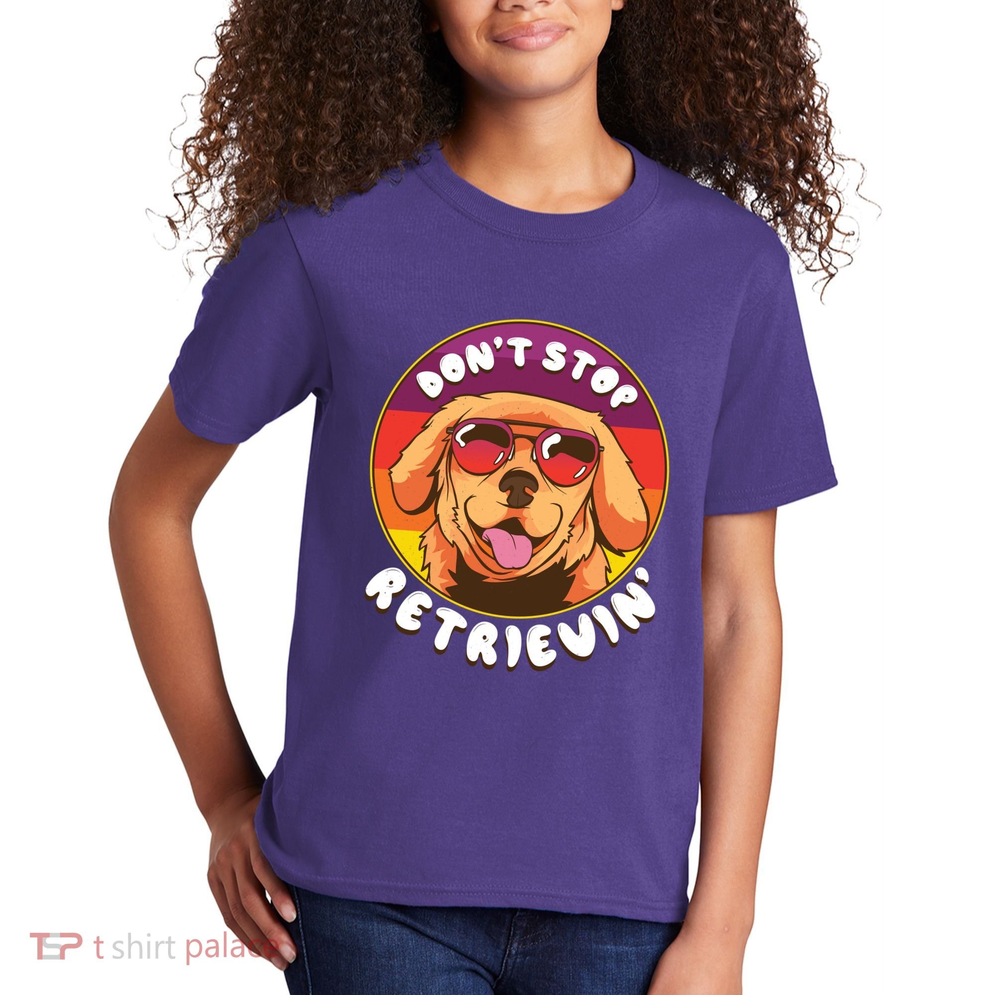 Don't Stop Retrievin Kids T-Shirt