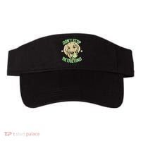 Don't Stop Retrieving Funny Golden Retriever Visor thumb 0
