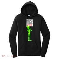 Don't Take Me To Your Leader Idiot Funny Alien Women's Hoodie thumb 0