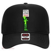 Don't Take Me To Your Leader Idiot Funny Alien Hat thumb 0