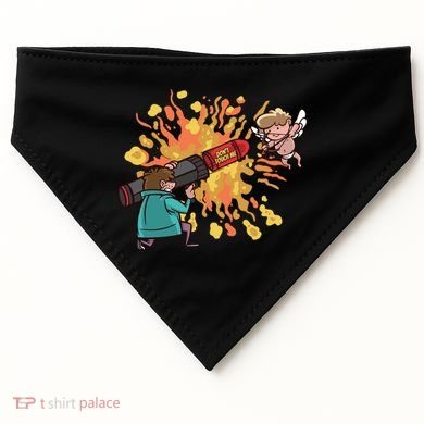 Don't Touch Me Cupid USA-Made Doggie Bandana