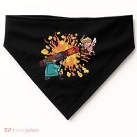 Don't Touch Me Cupid USA-Made Doggie Bandana thumb 0