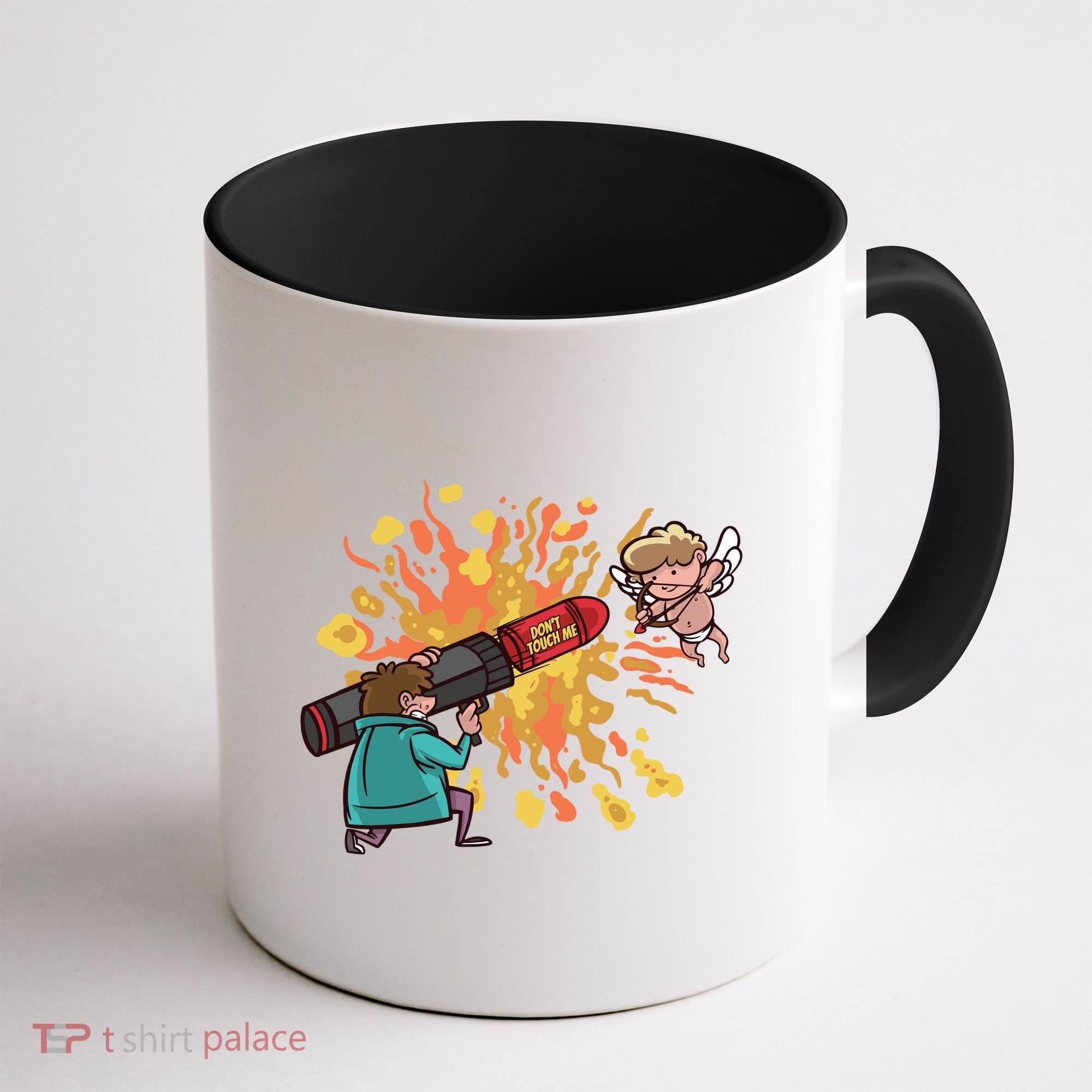Don't Touch Me Cupid Coffee Mug