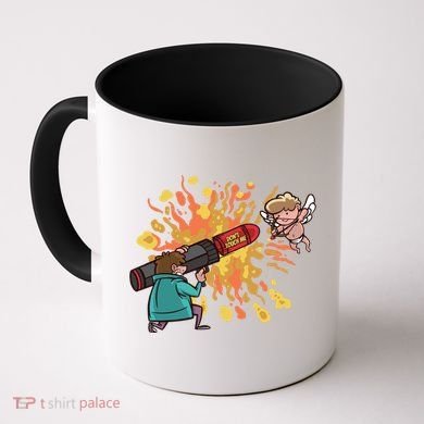 Don't Touch Me Cupid Coffee Mug