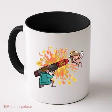 Don't Touch Me Cupid Coffee Mug
