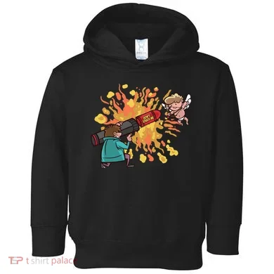 Don't Touch Me Cupid Toddler Hoodie