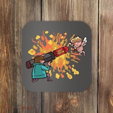 Don't Touch Me Cupid Coaster