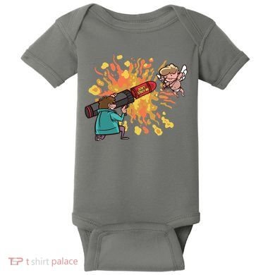 Don't Touch Me Cupid Baby Bodysuit