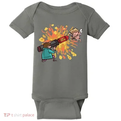 Don't Touch Me Cupid Baby Bodysuit