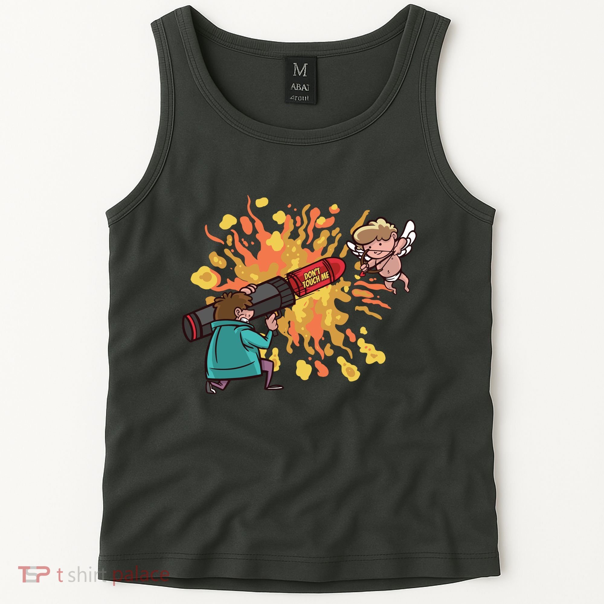 Don't Touch Me Cupid Tank Top