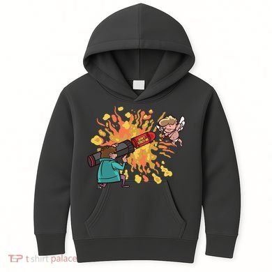 Don't Touch Me Cupid Kids Hoodie
