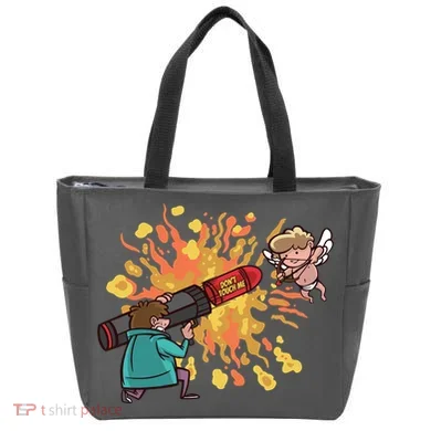 Don't Touch Me Cupid Tote Bag