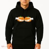 Don't Touch My Pumpkins Skeleton Hands Hoodie thumb 2