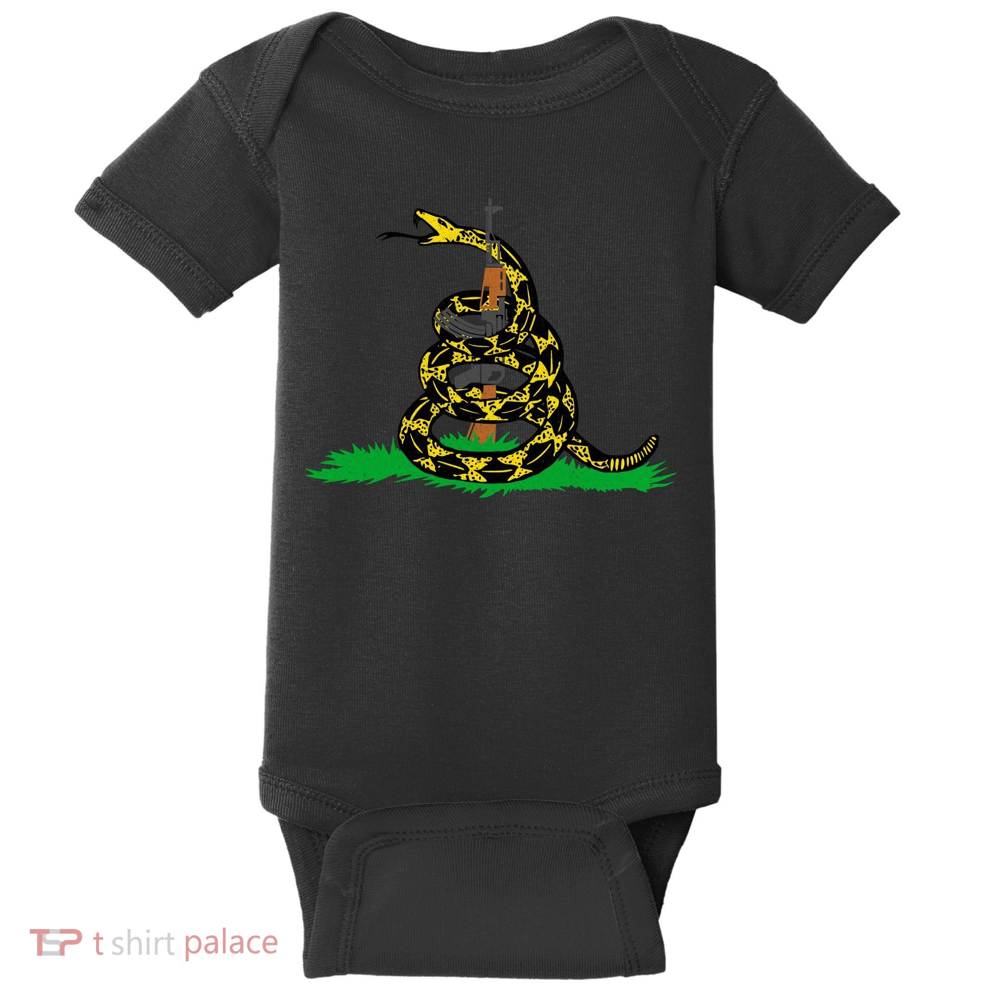 Don't Tread On Guns Baby Bodysuit