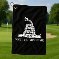 Don't Trump On Me Golf Towel thumb 1
