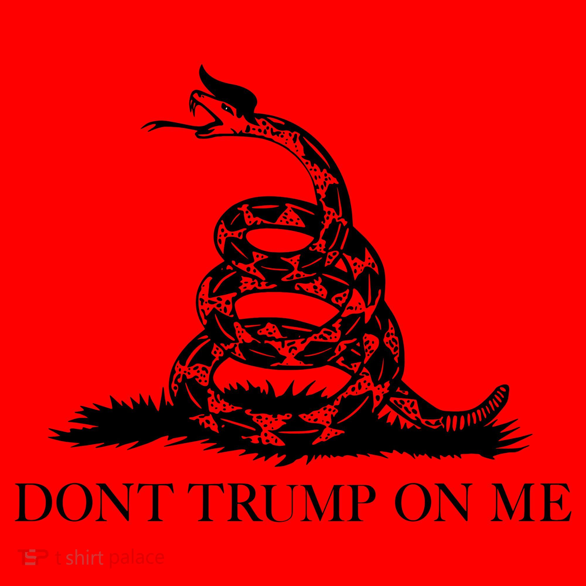 Don't Trump On Me Santa Hat