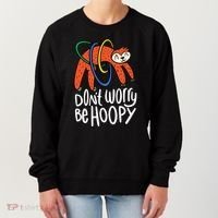 Don't Worry Be Hoopy Sloth Women's Sweatshirt thumb 0