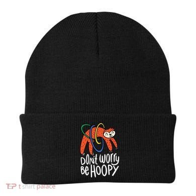 Don't Worry Be Hoopy Sloth Beanie