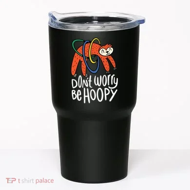 Don't Worry Be Hoopy Sloth Tumbler