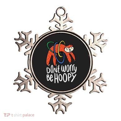 Don't Worry Be Hoopy Sloth Ornament