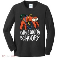 Don't Worry Be Hoopy Sloth Kids Long Sleeve Shirt thumb 0