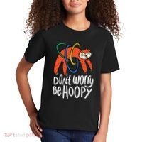 Don't Worry Be Hoopy Sloth Kids T-Shirt thumb 2