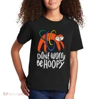 Don't Worry Be Hoopy Sloth Kids T-Shirt thumb 2