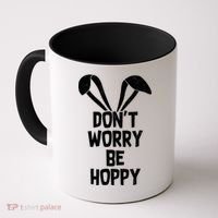 Don't Worry Be Hoppy Coffee Mug thumb 0