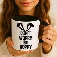 Don't Worry Be Hoppy Coffee Mug thumb 3